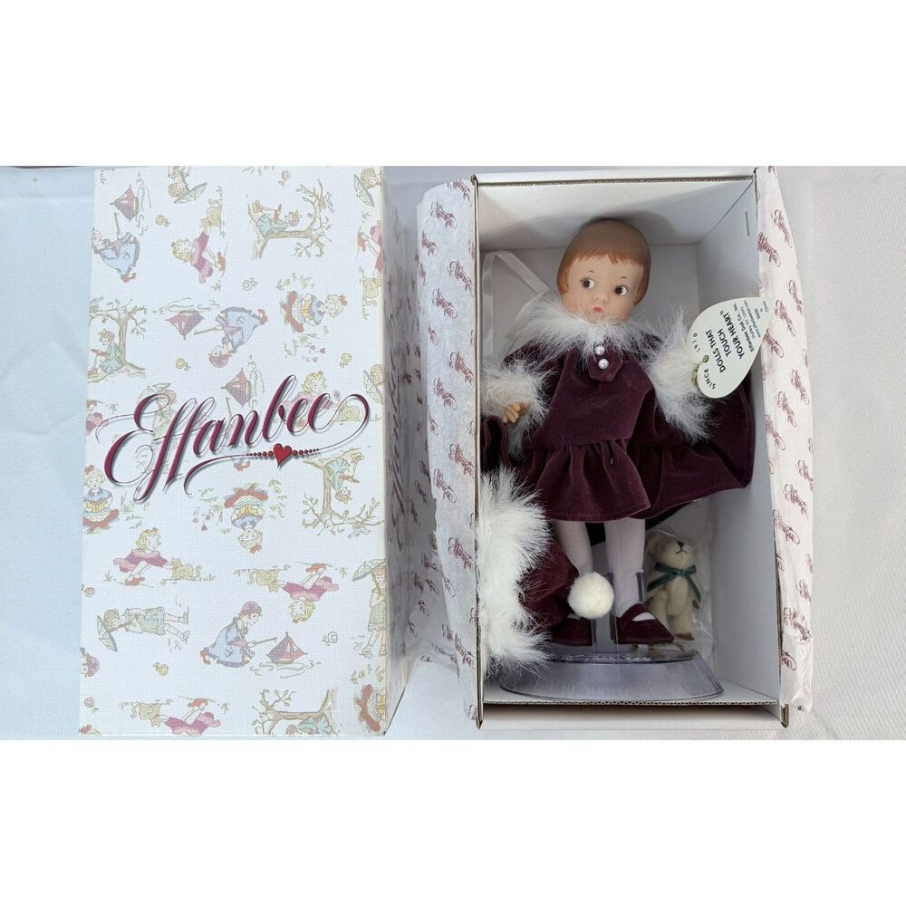 Tonner Effanbee Patsyette Merry Moments PY1409 Doll Open Box W/ Bear 8" New